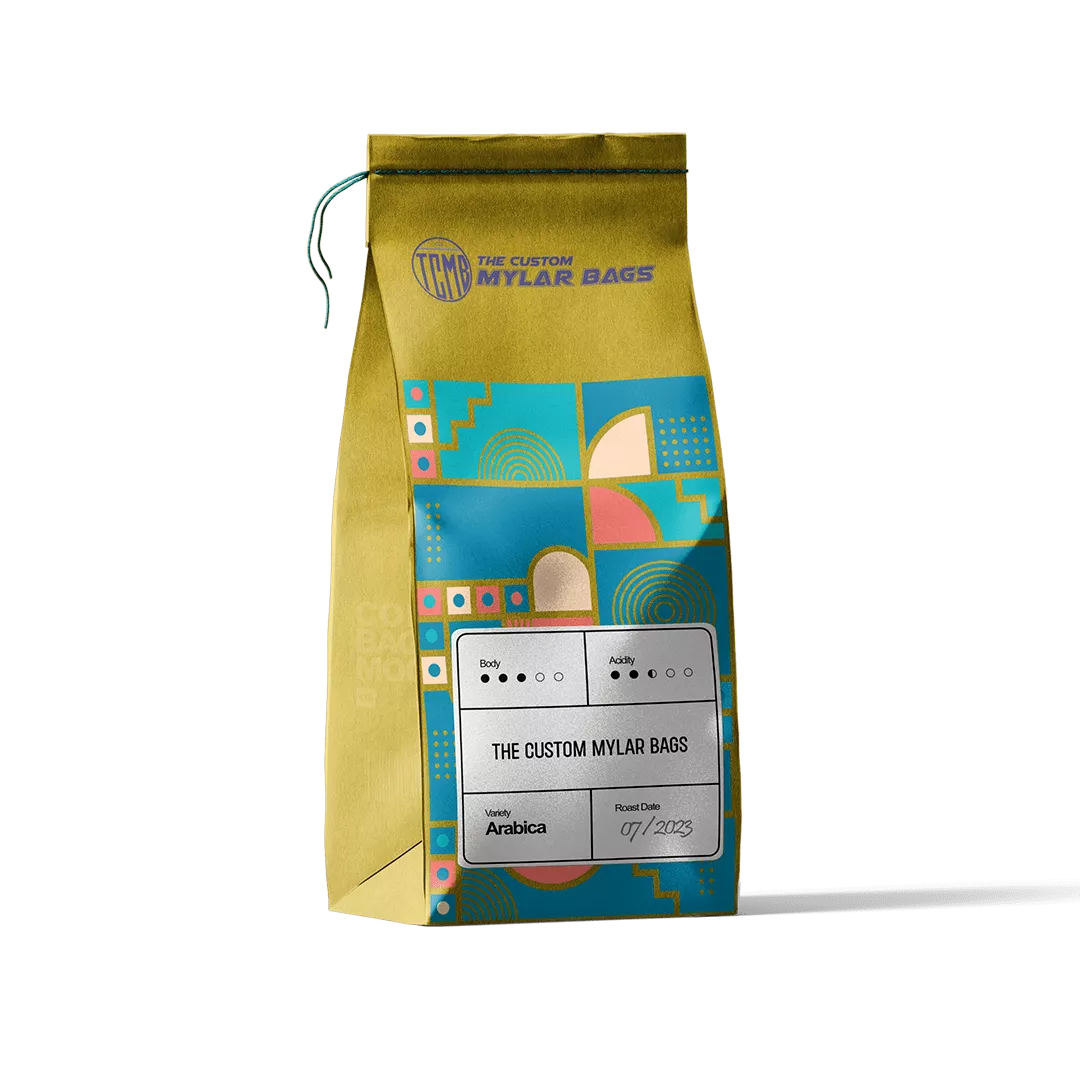 Beautifully printed Custom Mylar Bag for Coffee